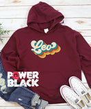 Retro Leo Zodiac Hoodie