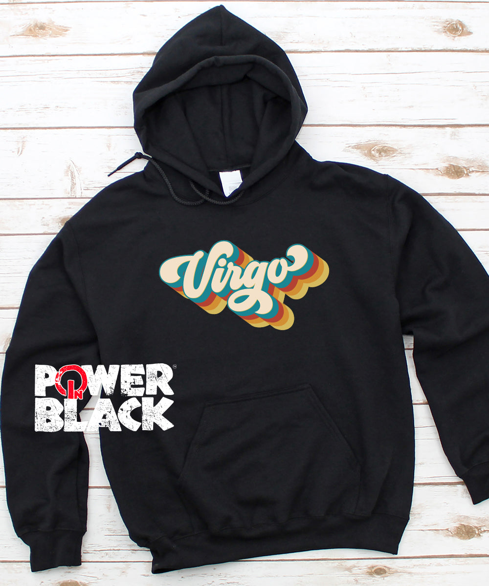 Retro Virgo Zodiac Hoodie