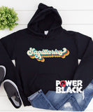 Retro Sagittarius Zodiac Hoodie