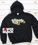 Retro Libra Zodiac Hoodie