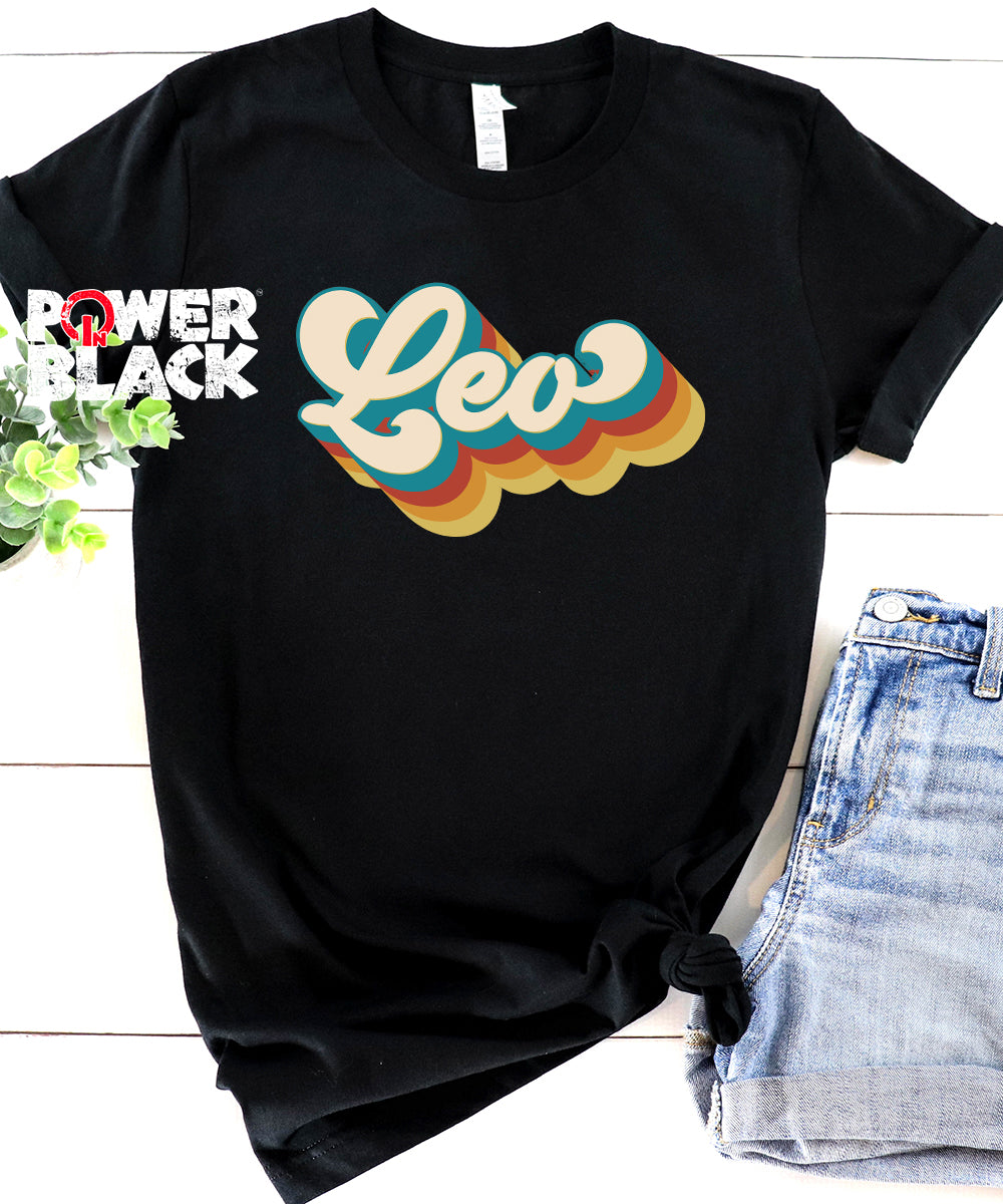 Retro Leo Zodiac Shirt