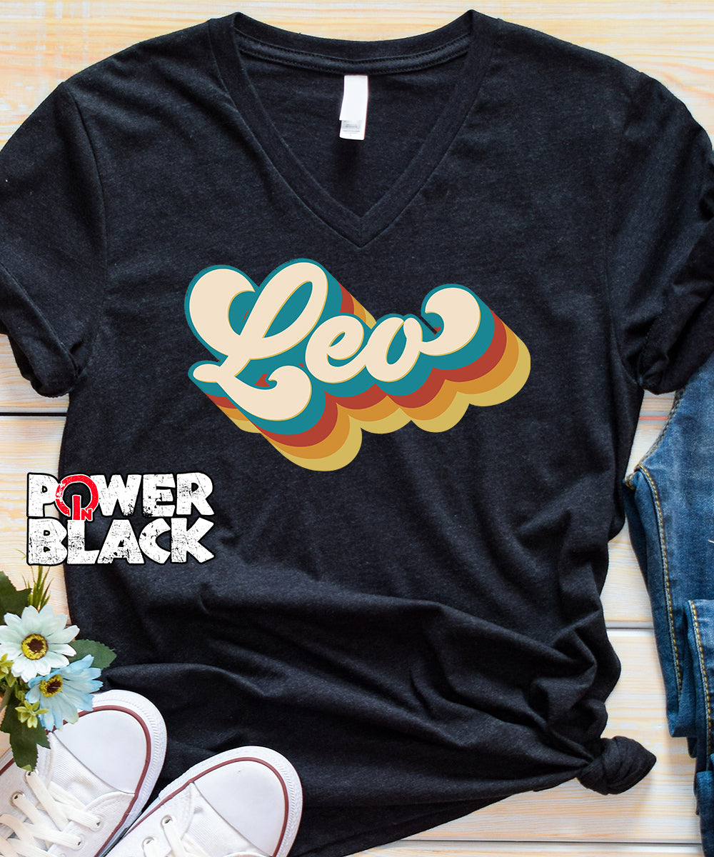 Retro Leo Zodiac Shirt