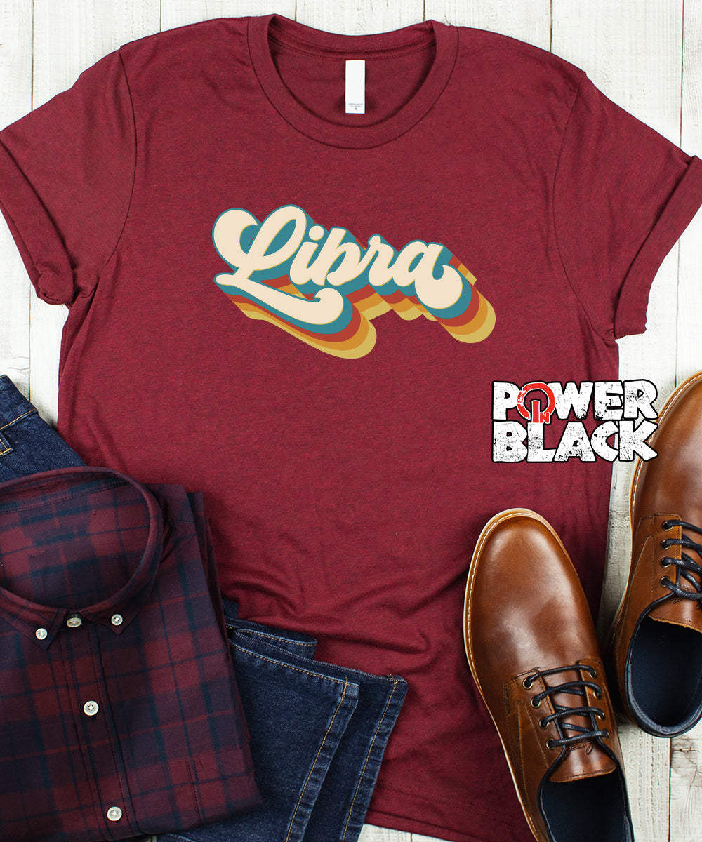 Retro Libra Zodiac Shirt