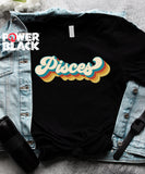 Retro Pisces Zodiac Shirt