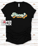 Retro Pisces Zodiac Shirt