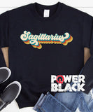 Retro Sagittarius Zodiac Sweatshirt