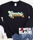 Retro Gemini Zodiac Sweatshirt