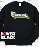 Retro Cancer Zodiac Sweatshirt