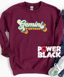 Retro Gemini Zodiac Sweatshirt