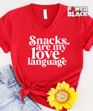 Snacks Are My Love Language
