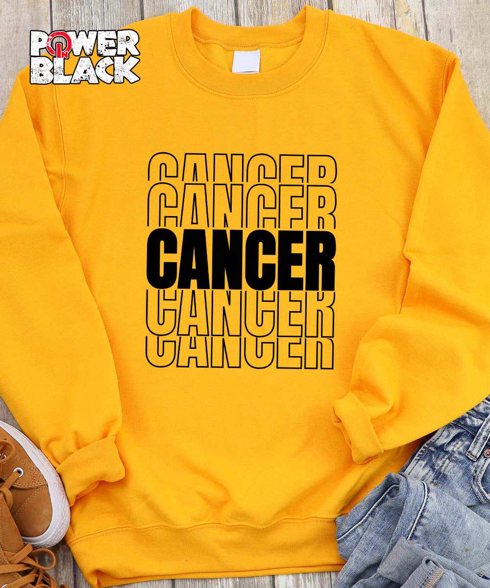 Stacked Cancer Zodiac Sweatshirt