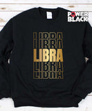 Stacked Libra Zodiac Sweatshirt