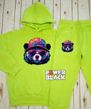 Street Panda Hoodie Jogger Set