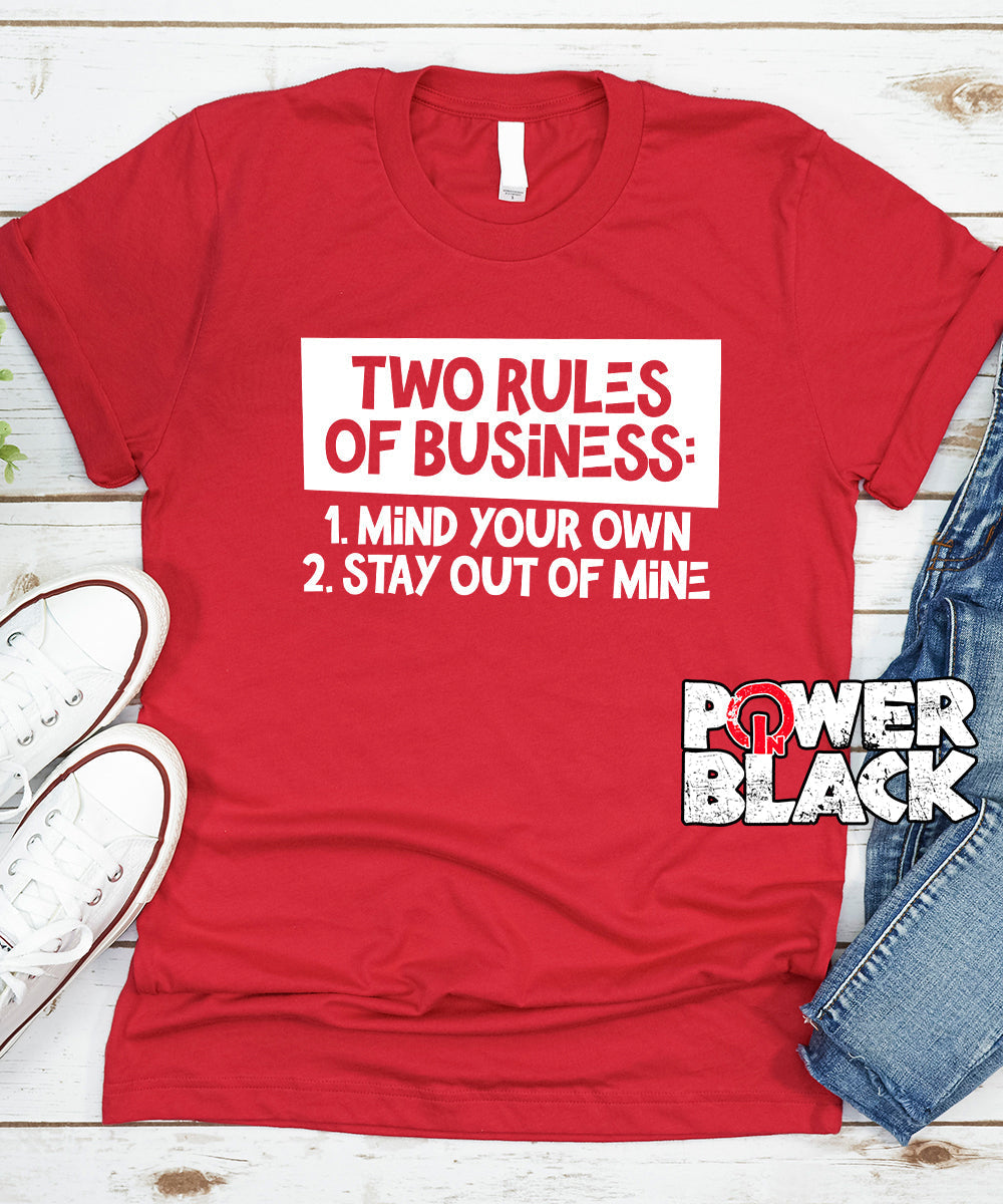 Two Rules of Business