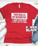 Two Rules of Business