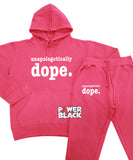Unapologetically Dope Hoodie Jogger Set