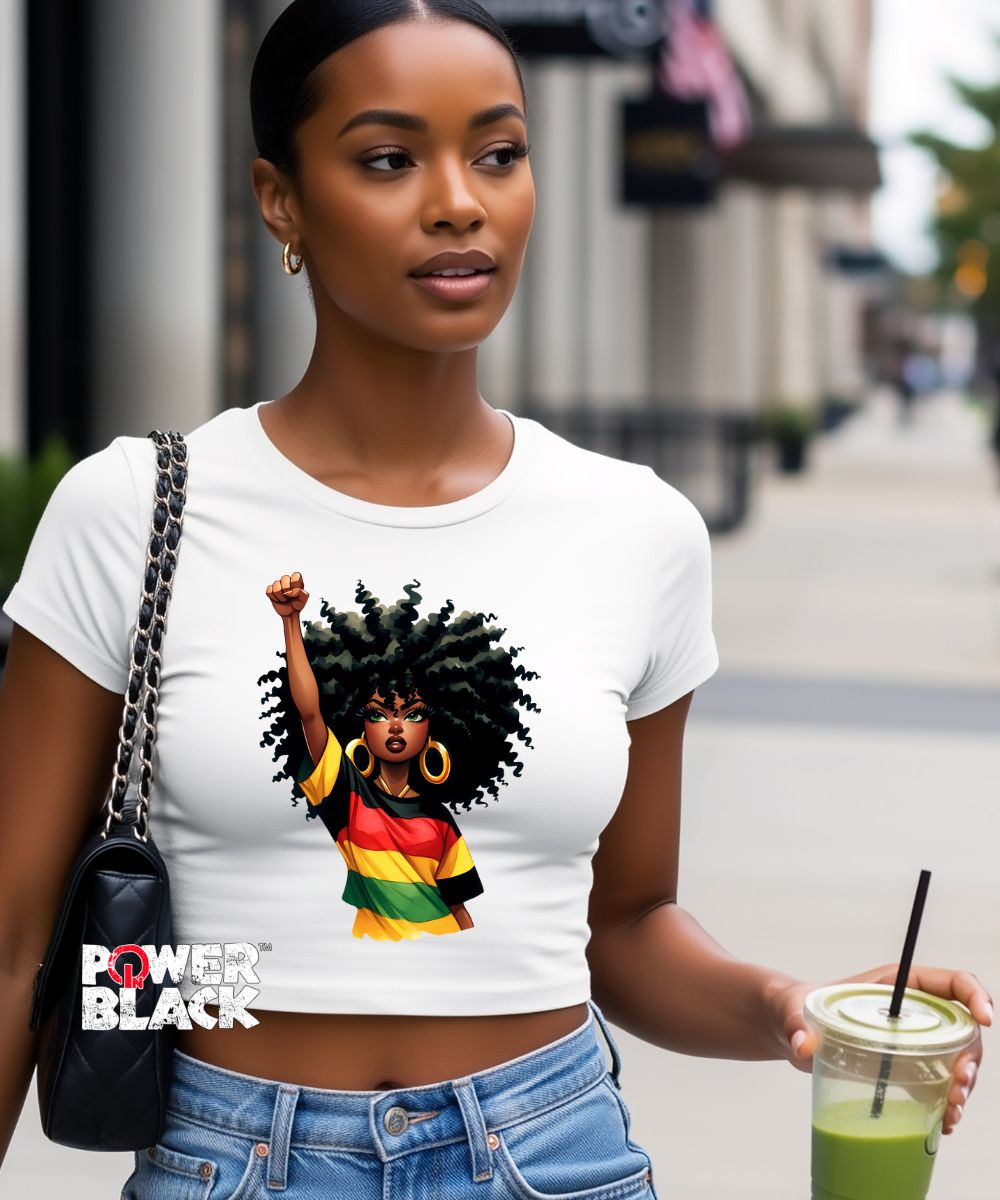 Freedom Fighter Crop Top