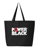 Power In Black ™️ Logo Tote Bag