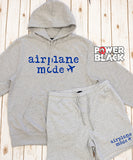 Airplane Mode Hoodie Jogger Shorts Set