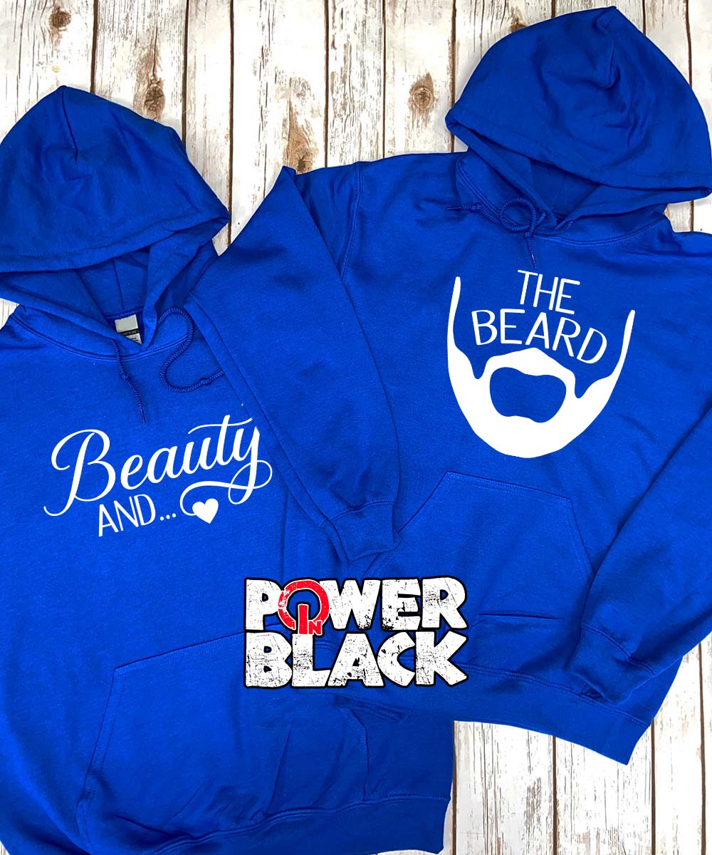 Beauty And The Beard Hoodie Set