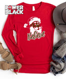 Black Santa Long Sleeve