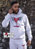 Bleeding Heart Hoodie Jogger Set
