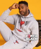 Bleeding Heart Hoodie Jogger Set