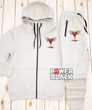 Bleeding Heart Tech Tracksuit Set