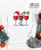 Christmas Wine Long Sleeve
