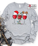 Christmas Wine Long Sleeve