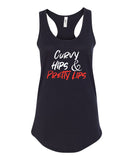 Curvy Hips & Pretty Lips Tank