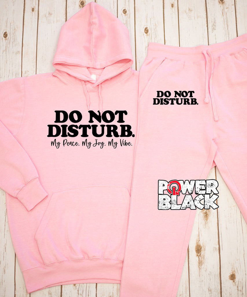Do Not Disturb Limited Edition Hoodie Jogger Set