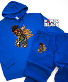 Graffiti Smoke Hoodie Jogger Set