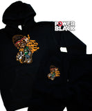 Graffiti Smoke Hoodie Jogger Set