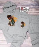 Radio Hoodie Jogger Set