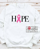 Hope - Breast Cancer Sweatshirt