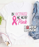 In October We Wear Pink