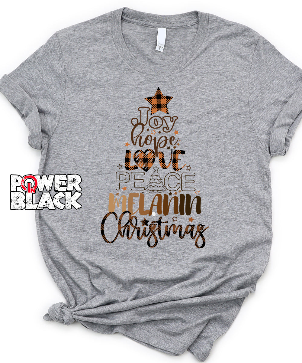 Joy Hope Melanin Christmas
