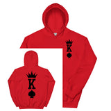 King of Spades Hoodie (Front and Back Print)