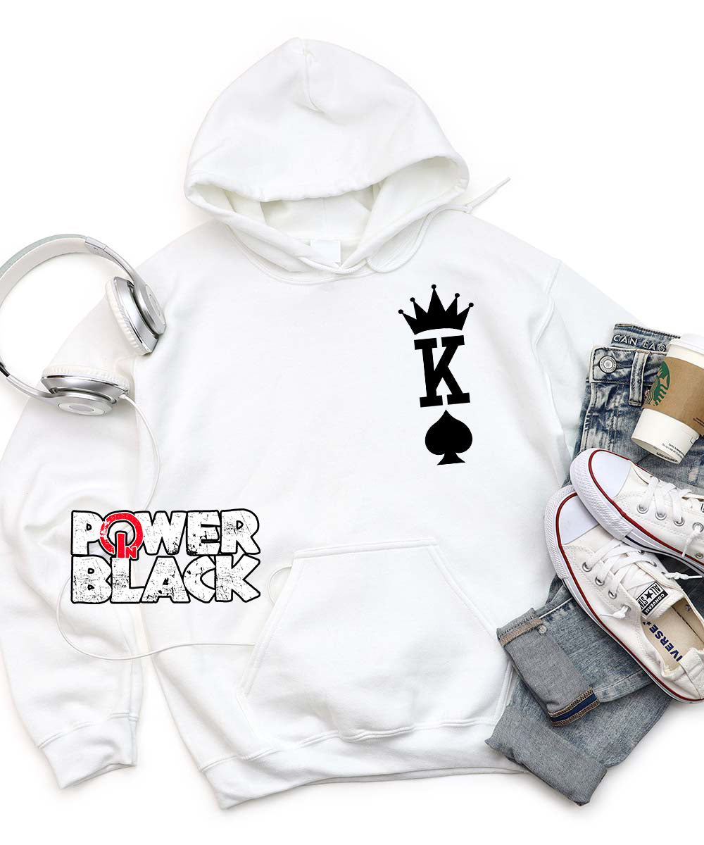 King of Spades Hoodie (Front and Back Print)