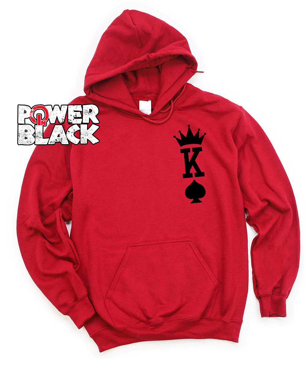 King of Spades Hoodie (Front and Back Print)