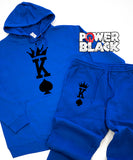King of Spades (Large Print) Premium Hoodie Jogger Set