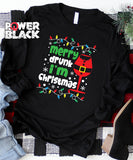 Merry Drunk I'm Christmas Long Sleeve