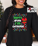 Merry Drunk I'm Christmas Sweatshirt