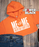 Crop Hoodie - Me Vs Me