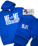 Me Vs Me Hoodie Jogger Set