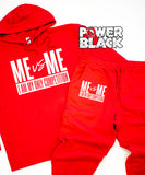 Me Vs Me Hoodie Jogger Set