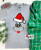 Mrs. Christmas Face Pajama Set