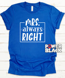 Mrs. Always Right