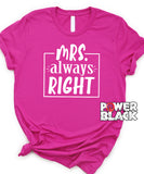Mrs. Always Right